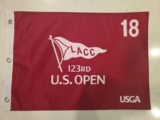 2023 US Open LACC Pin Flag Screen Print (AUTHENTIC)