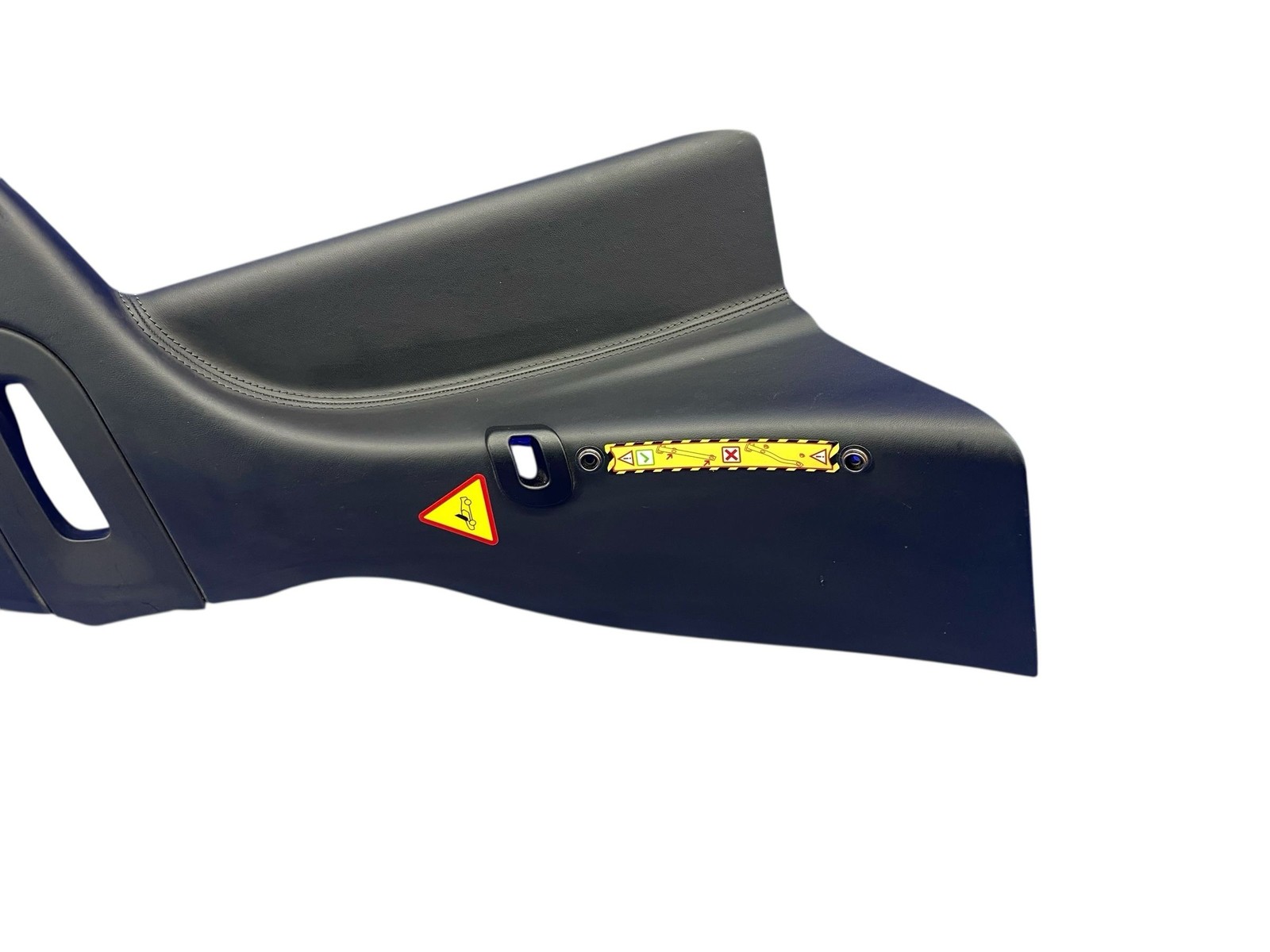2015-2017 MCLAREN 650S REAR RIGHT INTERIOR B PILLAR COVER PANEL BLACK 11N2262SP
