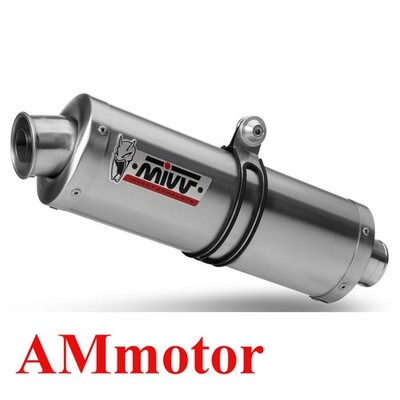 Mivv Honda Hornet 600 2005 Exhaust Motorcycle Silencer Oval Inox Slip-On
