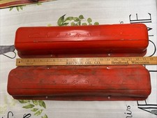 Chevrolet Vintage Small Block Steel Script Valve Covers 1950s
