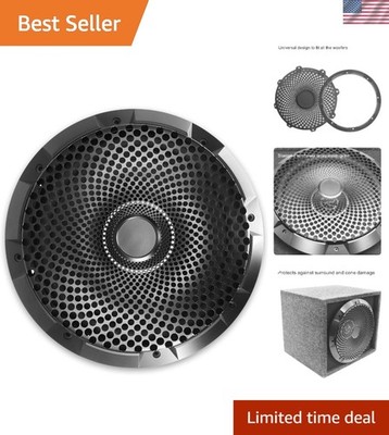 Universal Fit 10-Inch Subwoofer Grille: Protect Against Damage & Elevate Audio