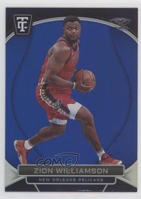 2024-25 Panini Totally Certified Blue Platinum Mirror 16/99 Zion Williamson 13d7