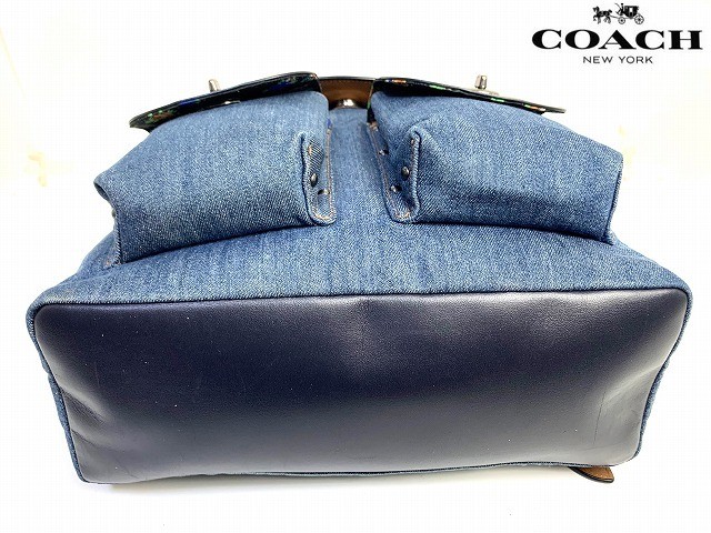 COACH Billy Denim Backpack Daypack — image 9