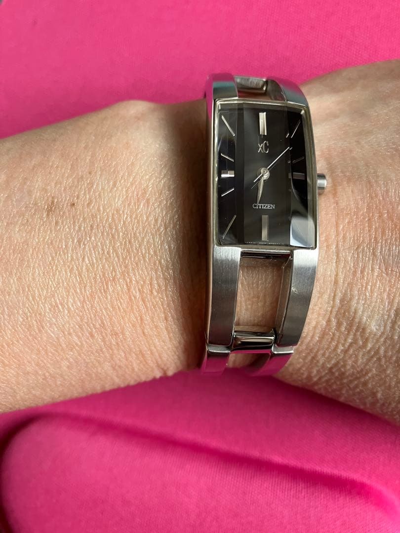 Citizen Silver Rectangular Ladies Watch Stainless… - image 6