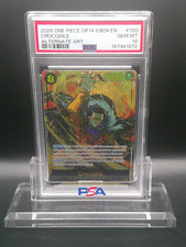 One Piece Crocodile OP14-120 PSA 10