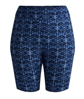 TERRA & SKY Biker Shorts Size 4X 28W-30W Polyester Spandex Pull On  Womens NWOT