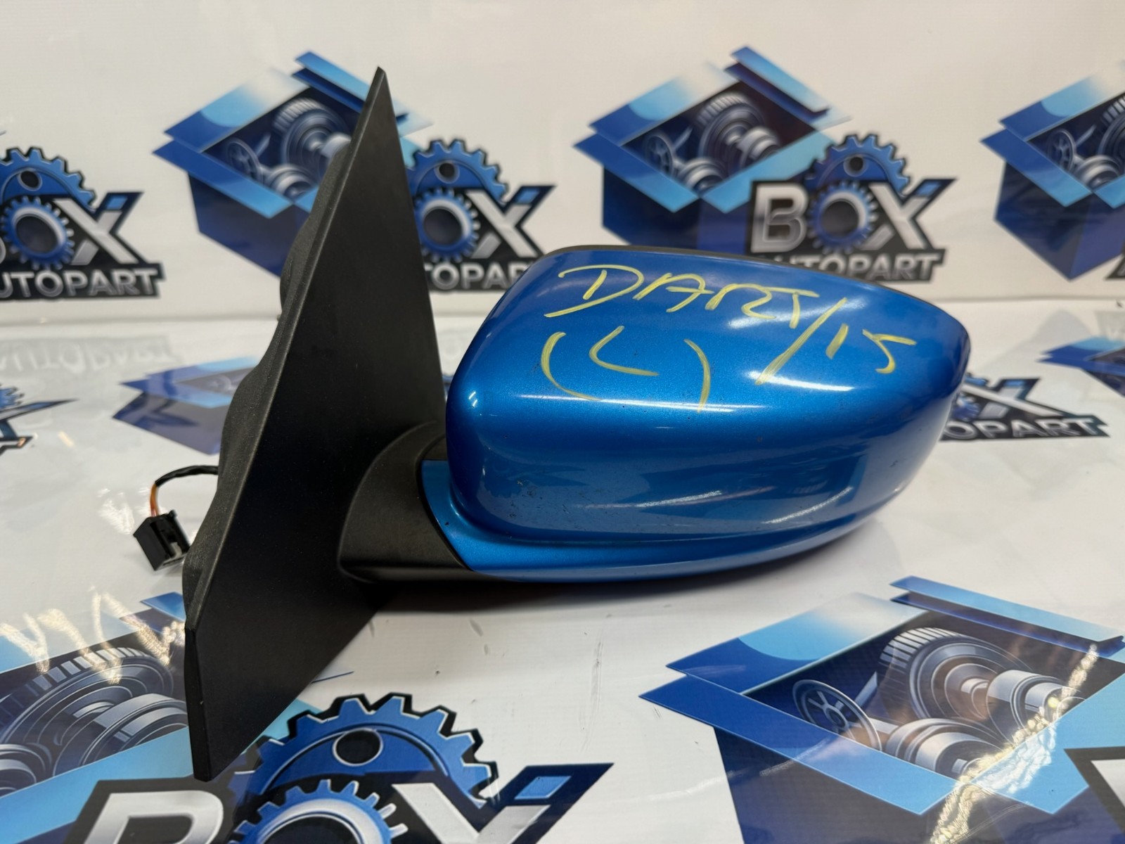 2013-2016 Dodge Dart Manual Left Side Door View Mirror OEM