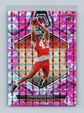 2024 Panini Mosaic #354 Chris Braswell Mosaic Camo Pink