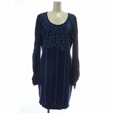 【Dresses】VERSACE JEANS COUTURE Women'S Long Sleeve Knee-Length Leopard Print