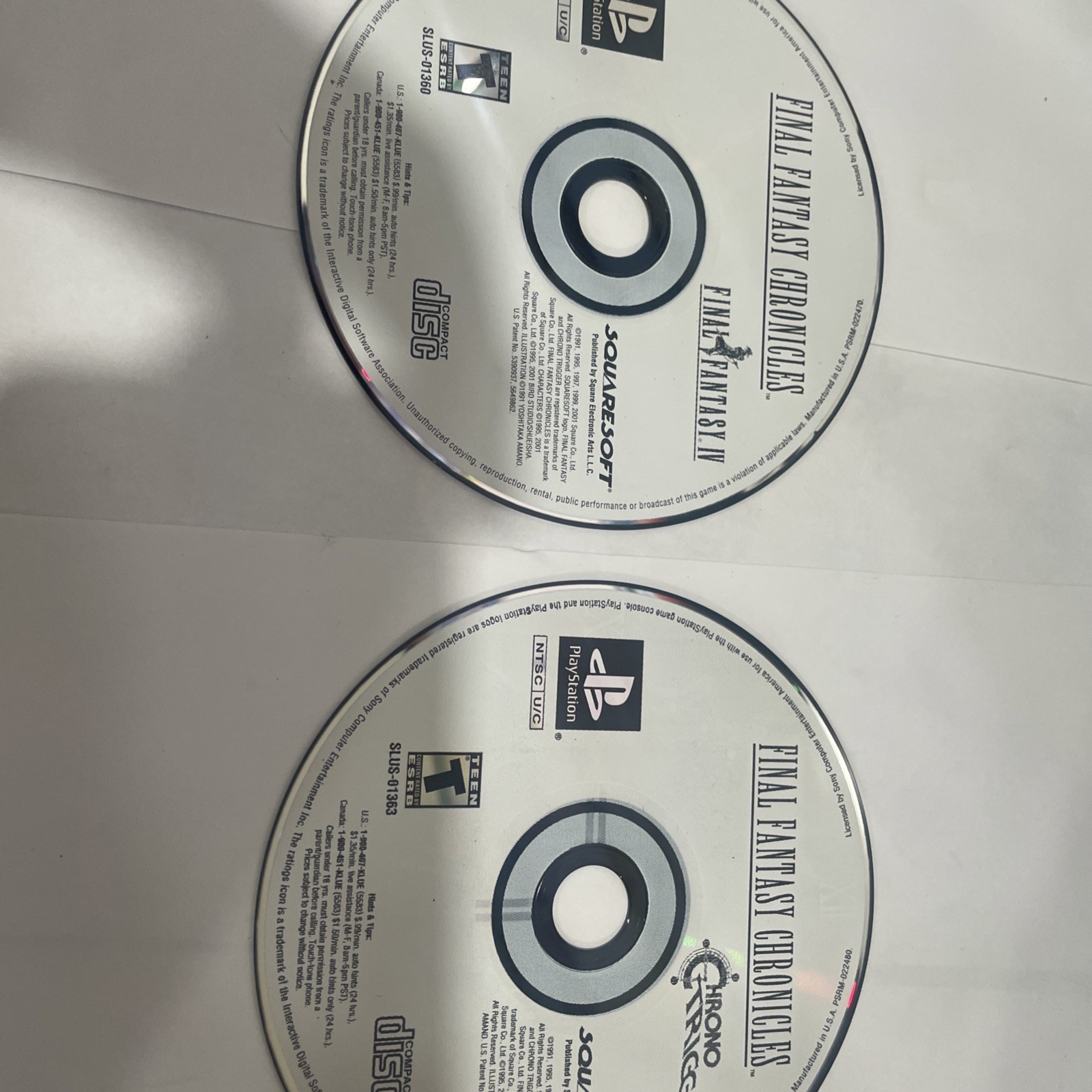 Final Fantasy IV Chronicles - Sony PlayStation 1