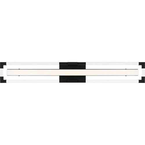 Quoizel PCEIA8532 Elias 32"W Vanity Light - Black - Picture 1 of 7