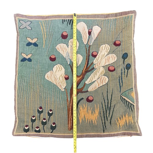 Jules Pansu "L' Air" Woven Olive Yellow Nature Pillow Cover Case France 17x18 - Picture 4 of 10