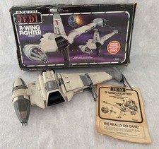 Kenner Star Wars B-Wing Fighter Vehicle Return of the Jedi 1984 w Box & Instru