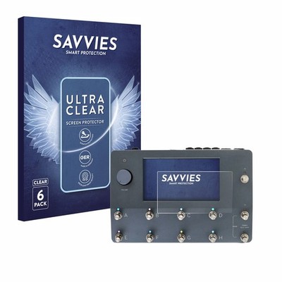 6x Schutzfolie für Neural DSP Quad Cortex Displayschutz