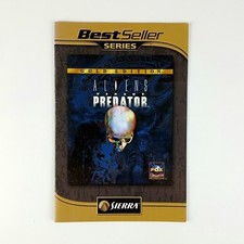 Aliens vs Predator - PC - Sierra Best Seller Series - Manual Only