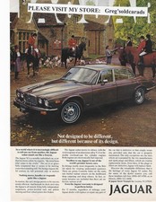Original 1978 Jaguar XJ 6 or  XJ 12 vintage print ad