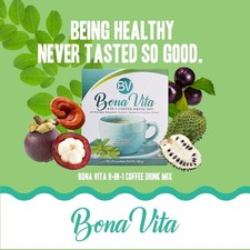 Instant Coffee Bona Vita 8-in-1 Coffee Stevia...