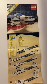 Vintage Lego 6875 HOVERCRAFT SPACE SYSTEM Complete Manual