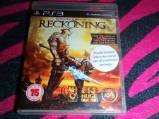 Kingdoms Of AmalurReckoning PlayStation 3 PS3 Game Complete With Manual