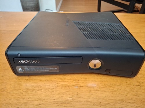Xbox 360 S Slim Model 1439 Black CONSOLE ONLY - Tested Working - Picture 2 of 5