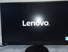 Thinkvision E24-10 Flat Panel Monitor with Power Cable and Display Port Cable  