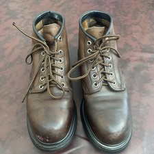 RED WING 2233 Mens Size 8 Steel Toe 6”Brown Leather Work Boots Made In USA