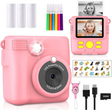 Instant Print Camera for Kids,Christmas Birthday Gifts for Age 3-12 Girls Boys 1