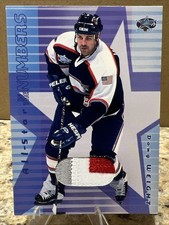 2001-02 ITG Be A Player All-Star in the Numbers Doug Weight NUMBER PATCH /10!