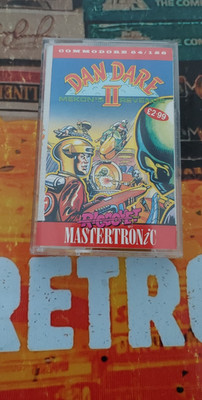 Dan Dare II (Mastertronic) Commodore 64 (Tape, Box, Manual) works C64 8-bit