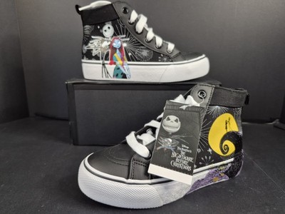 NIGHTMARE BEFORE CHRISTMAS HIGH TOPS 1Y OR 3Y NWT!  DISNEY ADORABLE!