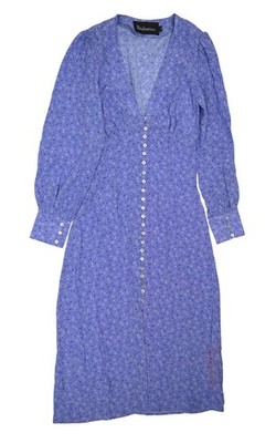 Realisation Par The Vivienne Dress in Purple Haze