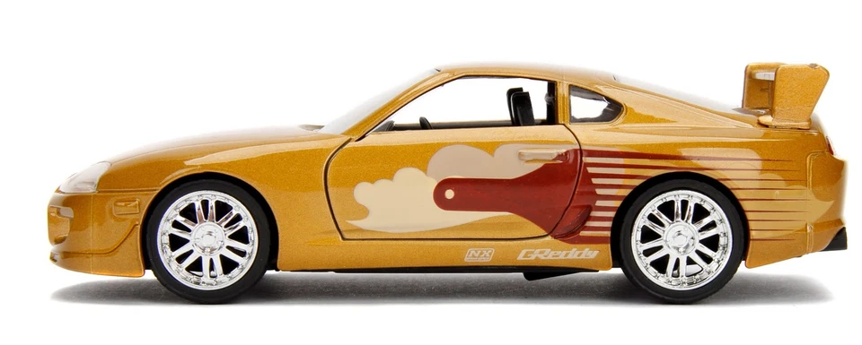 JADA TOYS - TOYOTA Supra 1995 dorado FAST and FURIOUS - 1/32 - JAD99542 - Imagen 3 de 4