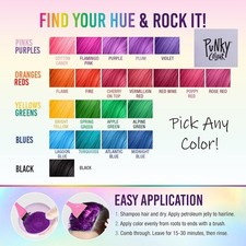 Punky Colour Semi Permanent Hair Color - Pick Any Color 