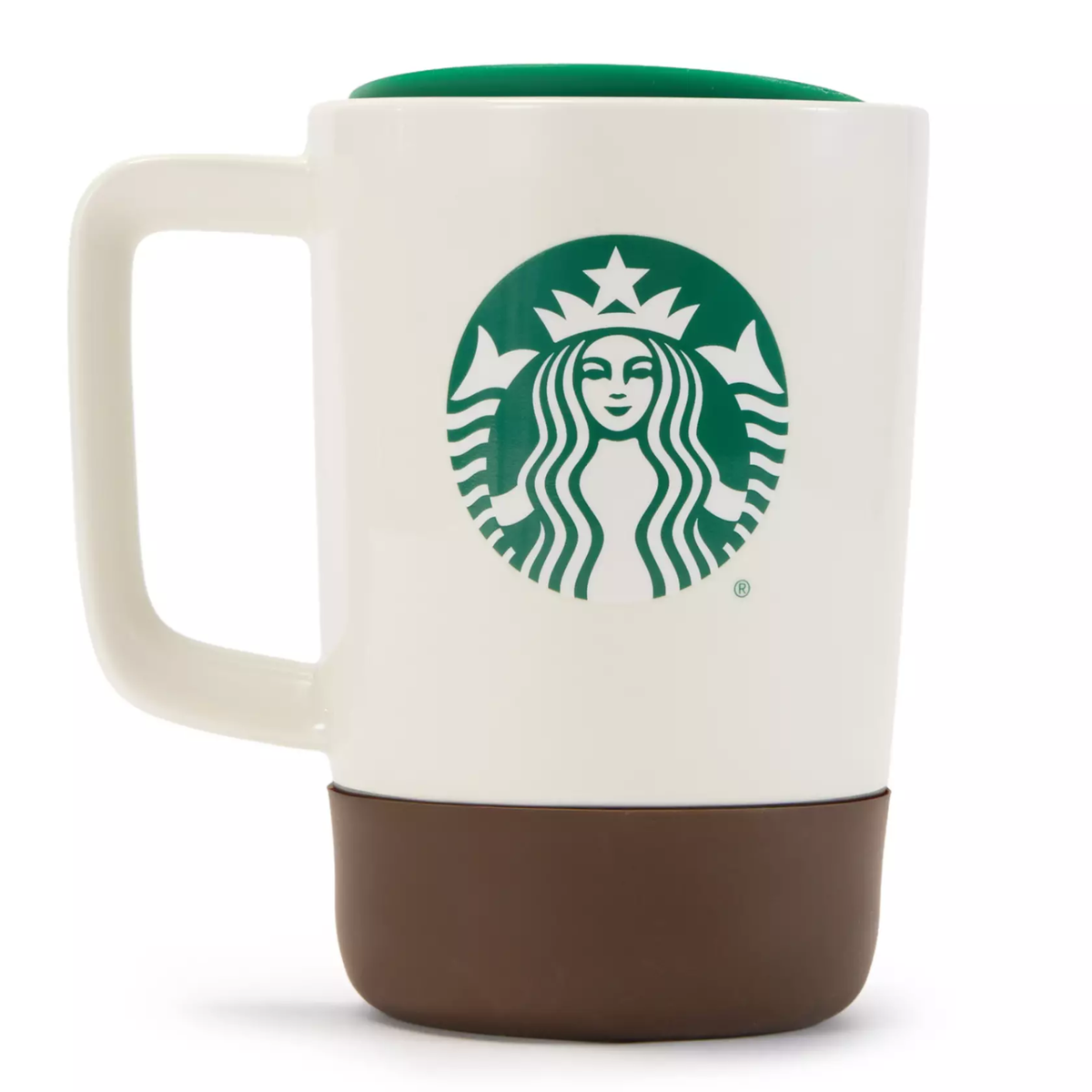 Disney Parks Starbucks Park Days & Lattes Ceramic Travel Mug Mickey Mouse  14 oz