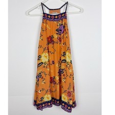 Urban Outfitters Ecote Gigi Mixed Print T-BackFrock Dress Size Small