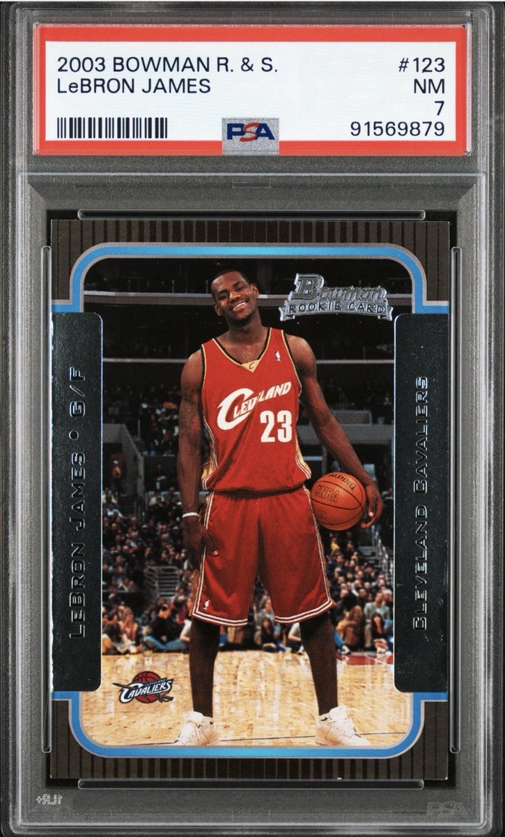 超お宝 2003 Bowman Sig LeBron James RC 1250 Bowman LeBron James Basketball Rookie Sports Trading Cards for