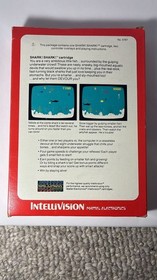 Shark Shark (Intellivision, 1982), COMPLETE, FULLY TESTED AND WORKING!