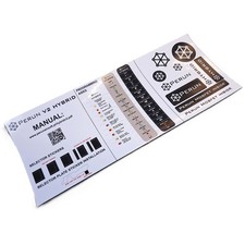 Perun Airsoft V2 Hybrid Sticker Set Front or Rear Wired 6mm bbs 