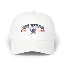 Patriotic Classic Dad Cap  250 Years Celebratory 1776-2025 Hat, Father's Day