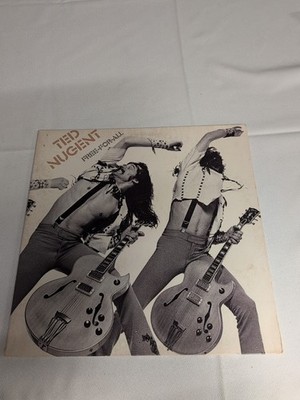 Ted Nugent 1976 LP 'Free-For-All' Hard Rock Vinyl Record Epic-34121