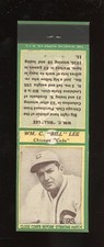 1937 Diamond Matchbooks Cubs U3-2 Baseball #16 William C. Bill Lee EX/MT