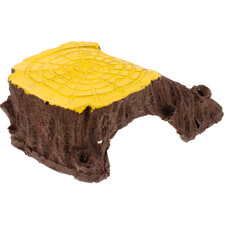 Basking Platform Simulation Grass Turtle Ramp Reptile Sunbathing