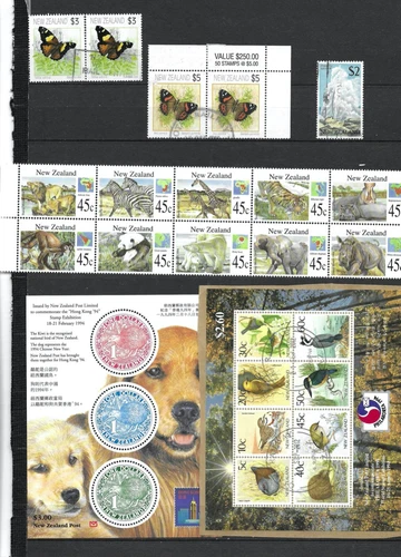 A good cat value New Zealand mint/used group with Mini sheet and blocks + FDC's