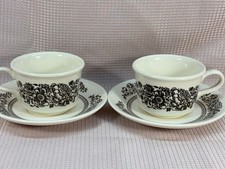 177 - set of 2!! vintage cup & saucer Sussex by Royal China made in the USA
