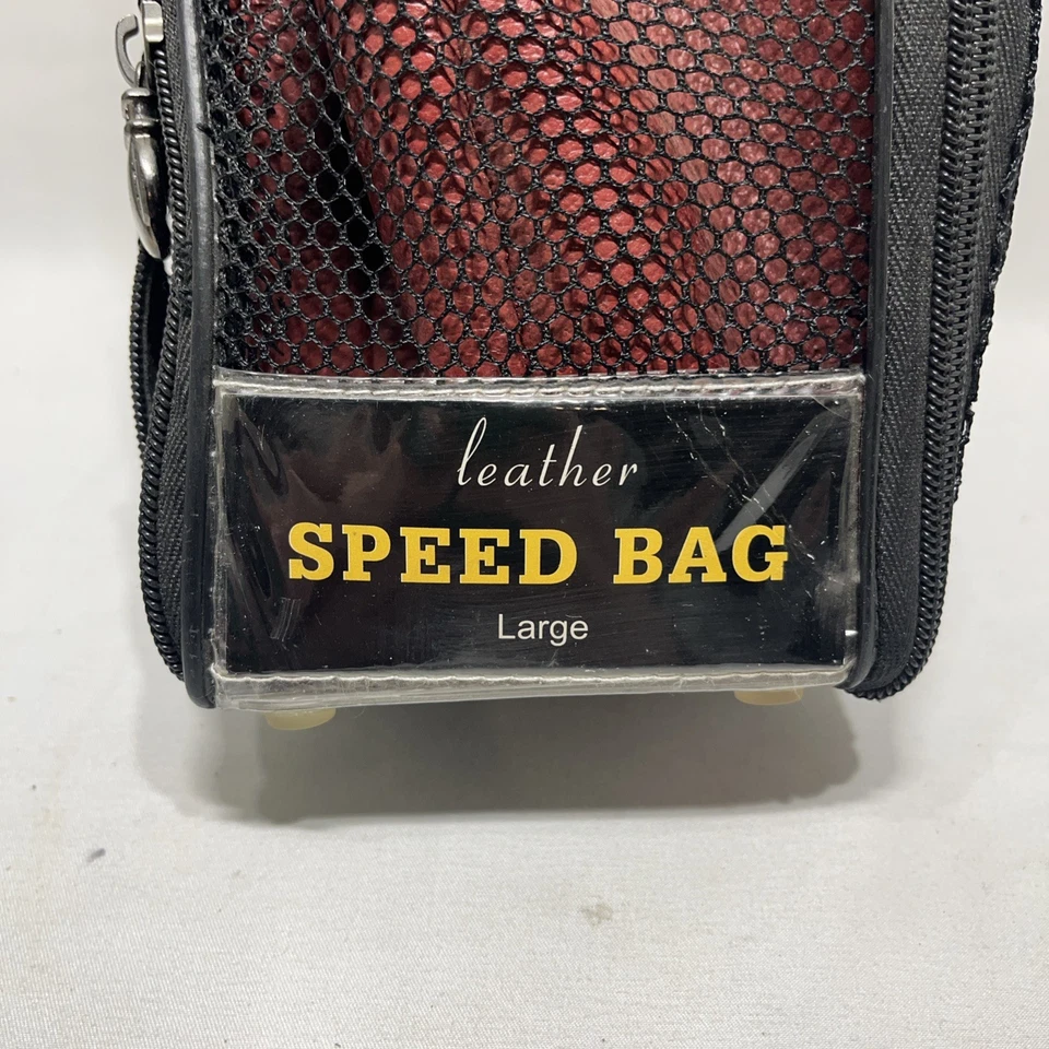 复古 EVERLAST 大号速度沙袋 4208 真皮无底座 — 第 3/4 张图片
