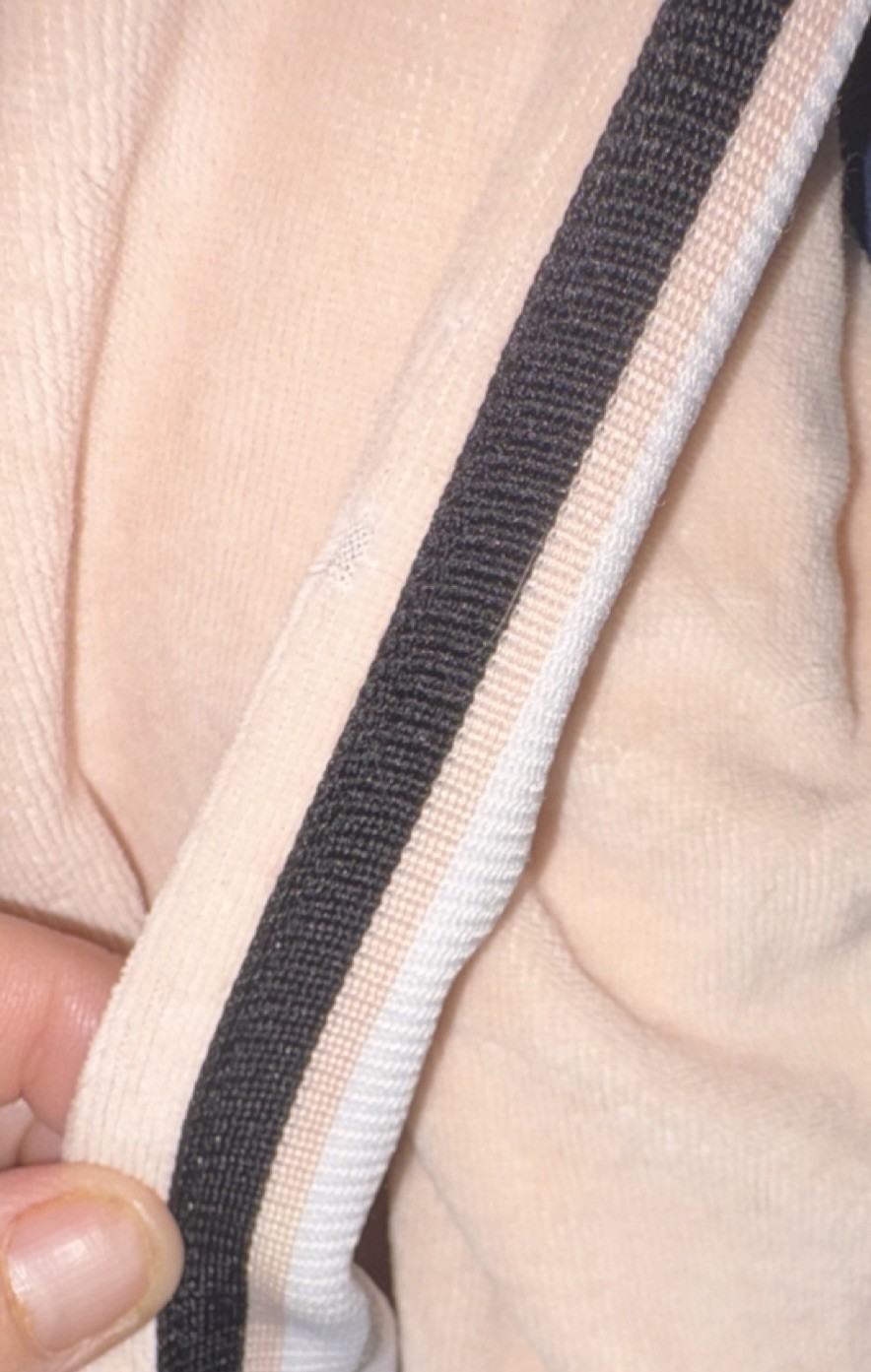 bebe Light Pink Zip Basic Jacket M Embroidered St… - image 10