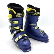 Lange X9 Zero Blue Downhill Alpine Ski Boots Men's EU 42.5 / US 9.5