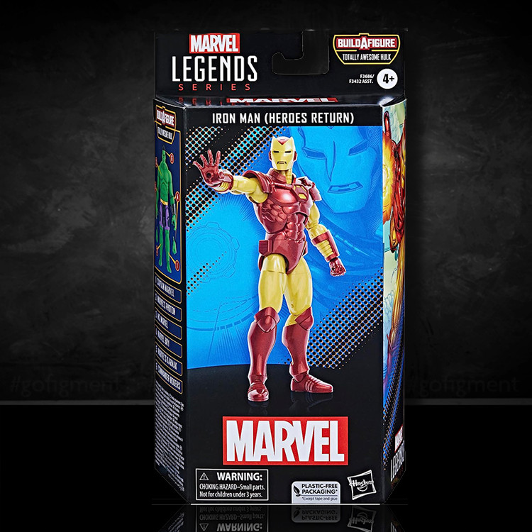 Iron Man Heroes Return Marvel Legends 6 inch Action Figure