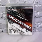 Split Second (Sony Playstation 3 PS3) CIB Complete w/ Manual, Tested ✅