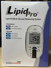 Test Meter LipidPro Total Cholesterol Lipids HDL LDL Triglycerides Glucose